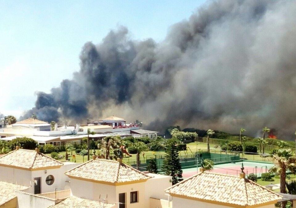 Incendio en Atlanterrra