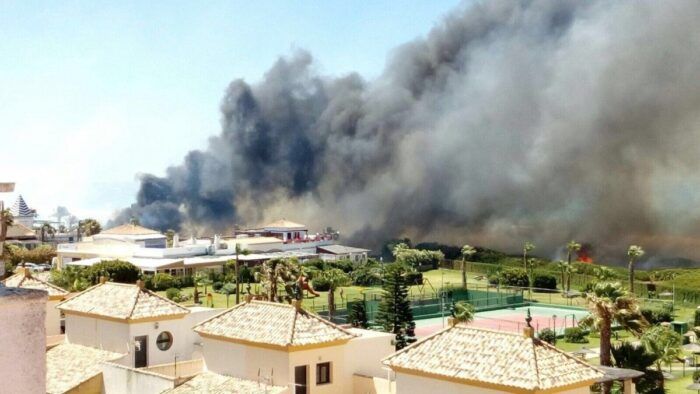 Incendio en Atlanterrra