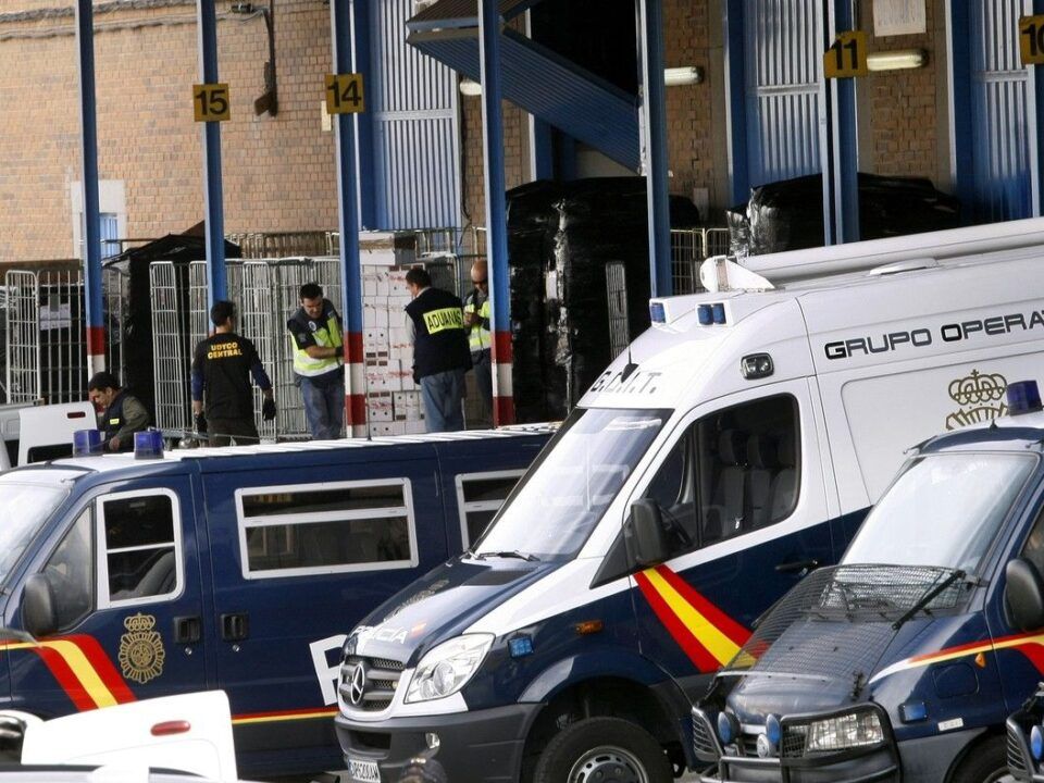 Operativo policial.