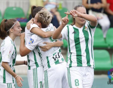 El Real Betis Féminas logra una contundente goleada ante la Real Sociedad (4-0)