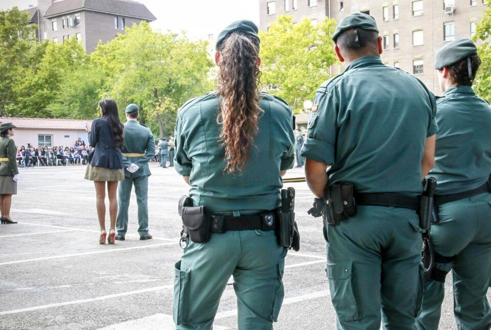 Miembros del Cuerpo de la Guardia Civil