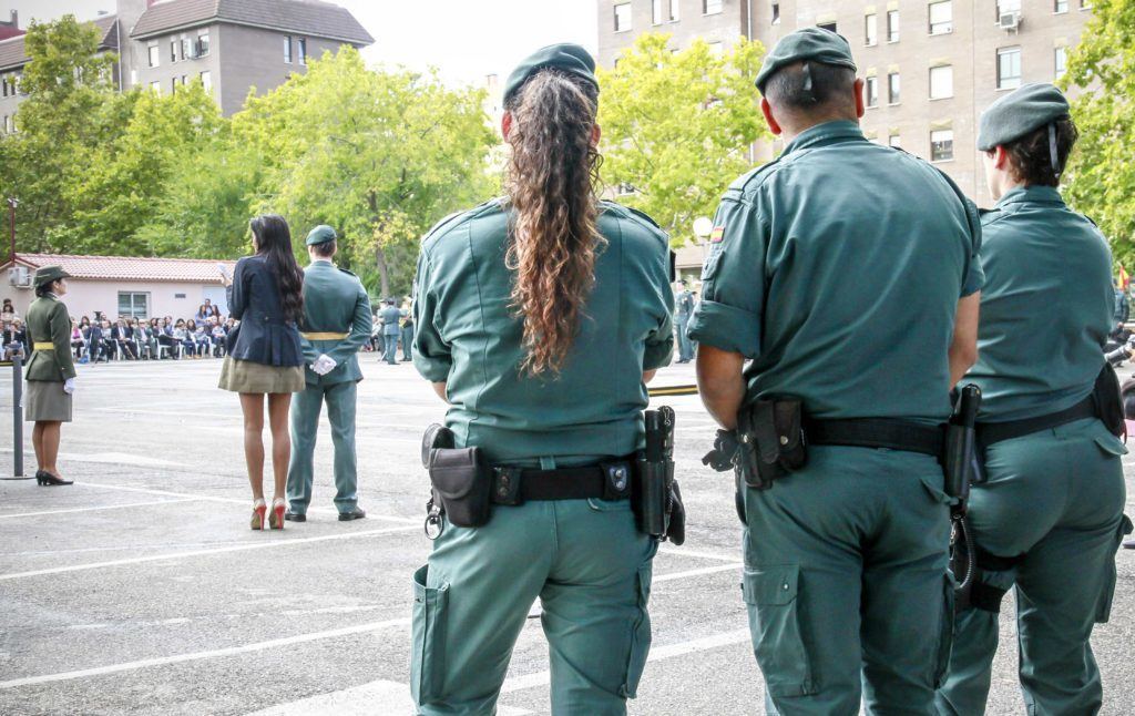 Miembros del Cuerpo de la Guardia Civil