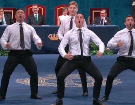 La espectacular ‘haka’ de los All-Blacks en los Premios Princesa de Asturias