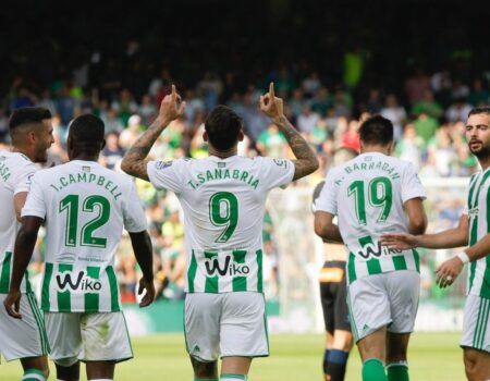 Con 5 victorias en la jornada novena el Real Betis nunca bajó del 7º puesto final