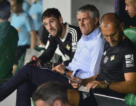 Setién: «Me encantaría poder defender como lo ha hecho hoy el Valencia»