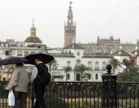 Llegan las ansiadas lluvias y caen las temperaturas
