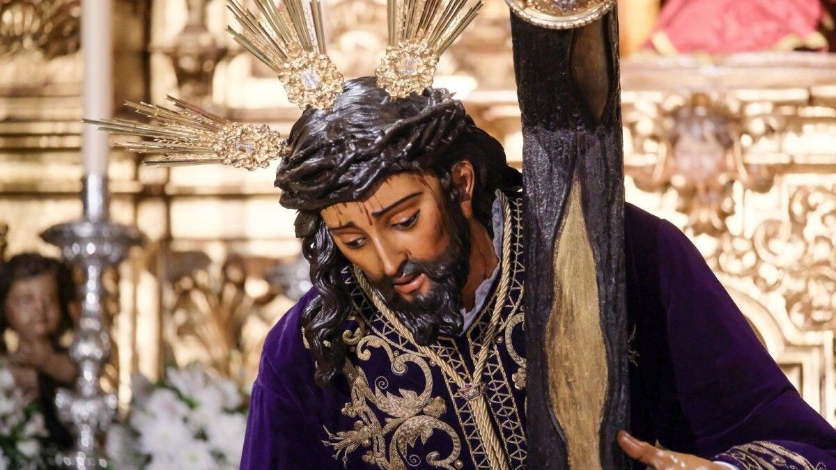 Cristo Tres Caídas restaurado / Lince