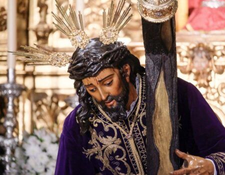 Cristo Tres Caídas restaurado / Lince