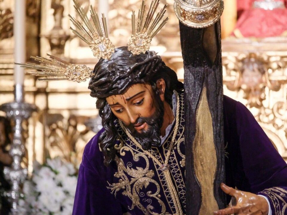 Cristo Tres Caídas restaurado / Lince