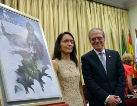 Isabel Sola, pintará la portada del Llamador de papel 2018