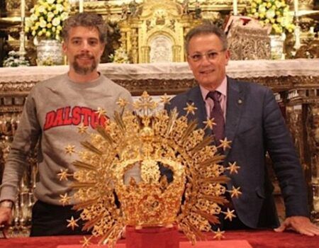 Restaurada la corona de la Macarena de Armenta