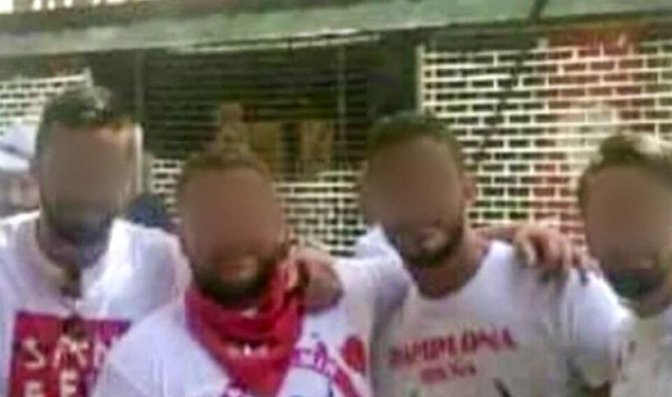 Los acusados por la supuesta violación grupal de Sanfermines.