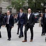 La juez Lamela manda a Junqueras y ocho ex-consejeros a prisión