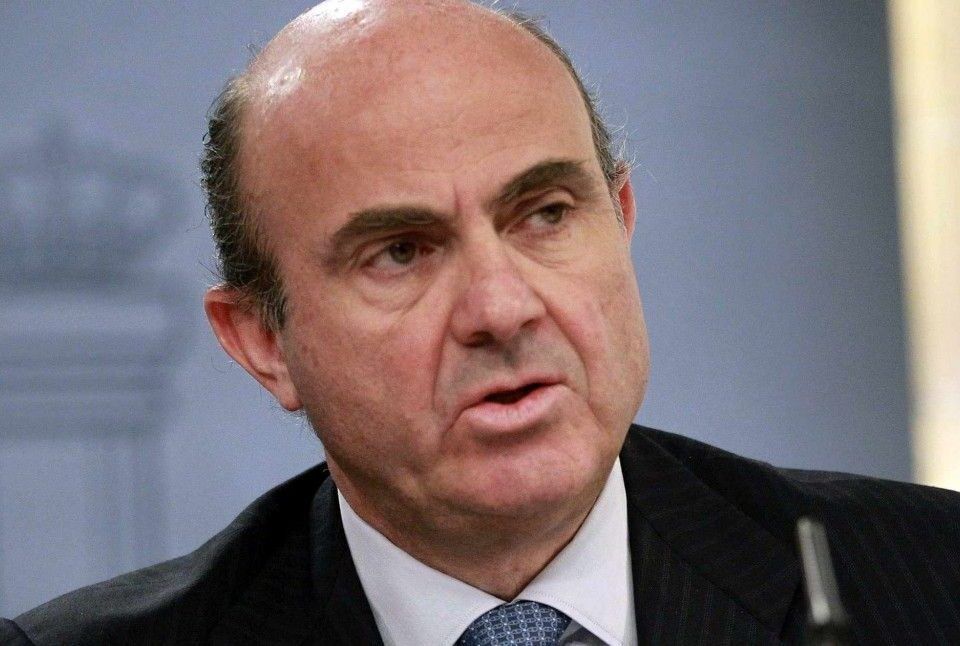 Luis de Guindos, ministro de Economía.