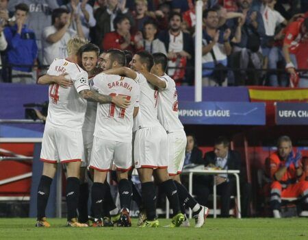 Un triunfo que devuelve al Sevilla FC todas sus opciones en la Champions