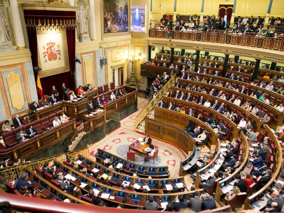 Pleno del Congreso de los Diputados.