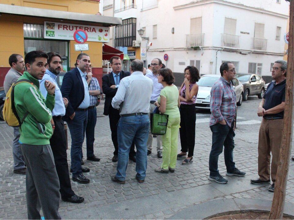 Cabrera de visita en el Pumarejo.