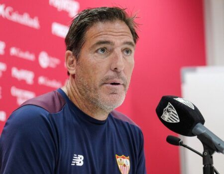 Berizzo, ante la visita al Camp Nou: «Todos los partidos se pueden ganar»