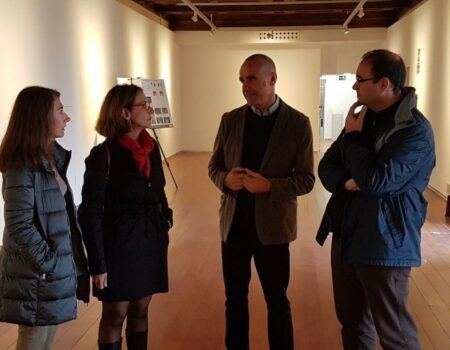 El refectorio alto del Monasterio de Santa Clara está listo para las exposiciones
