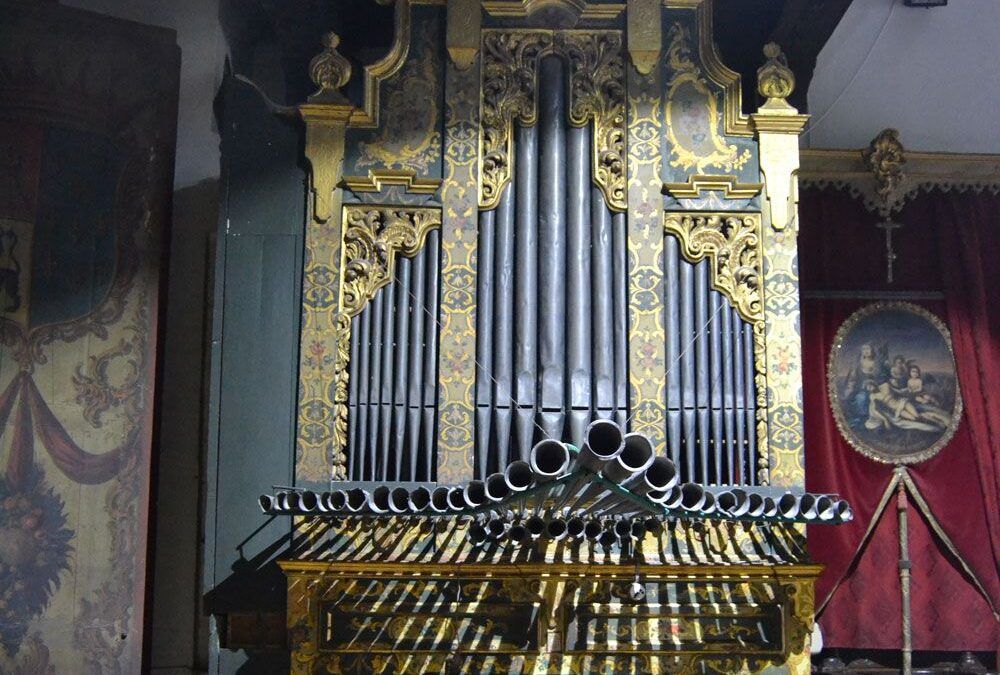 Órgano del convento de Santa Inés de Sevilla.