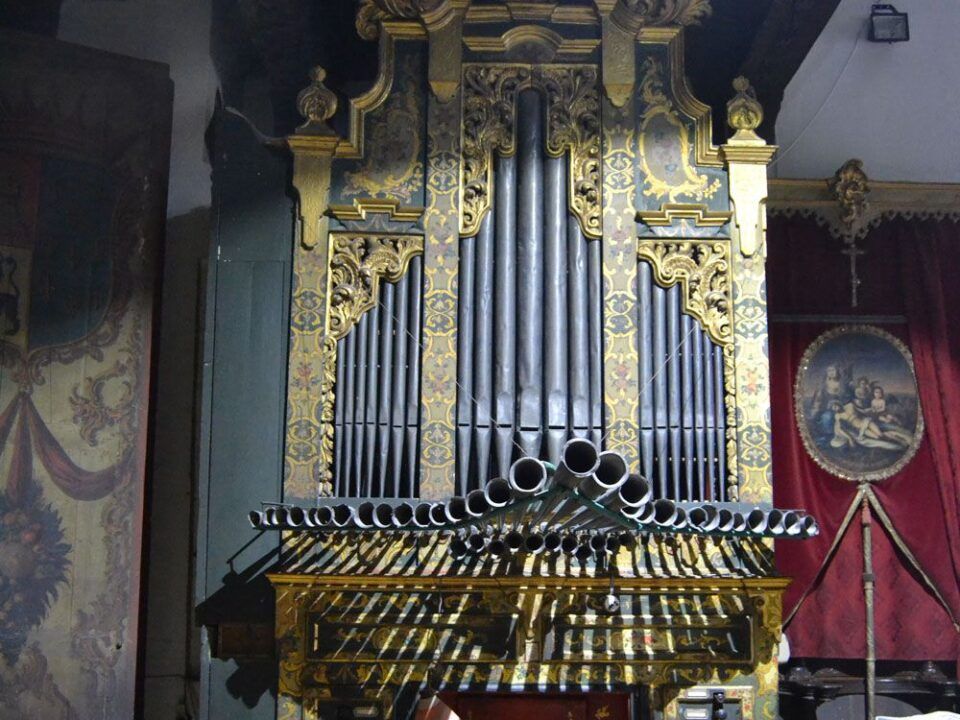 Órgano del convento de Santa Inés de Sevilla.