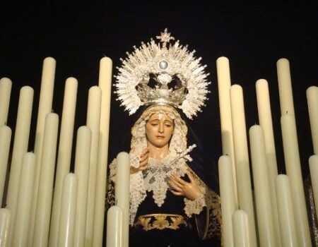 La capilla musical Gólgota seguirá acompañando a la Virgen de las Tristezas de Vera Cruz