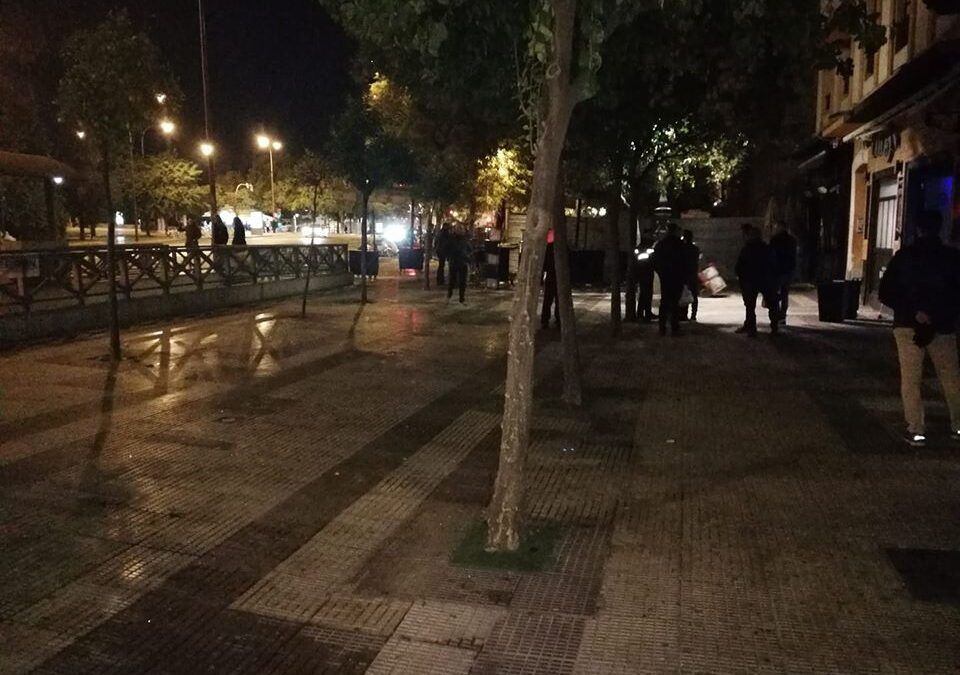 El Ayuntamiento ha vuelto a clausurar los cinco bares de copas de Paseo de Colón.
