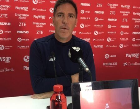 Berizzo: «Debemos jugar mejor, pero tampoco podemos rasgarnos las vestiduras»
