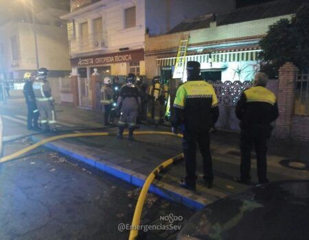 Muere una mujer de 74 años en el incendio de una vivienda de Ciudad Jardín