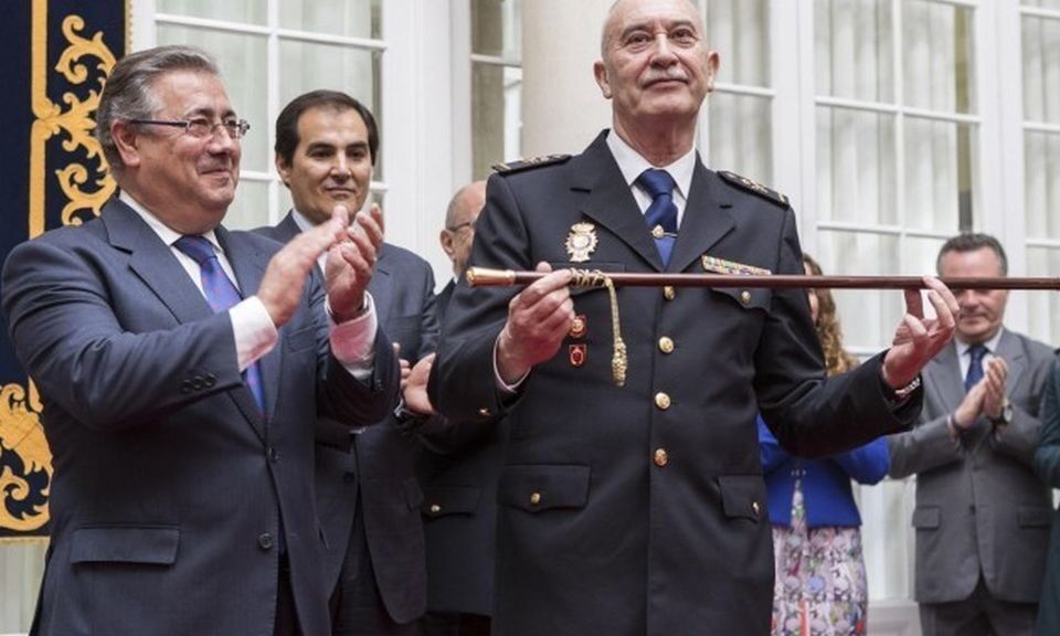 El comisario De la Rosa prestó declaración como investigado este martes.