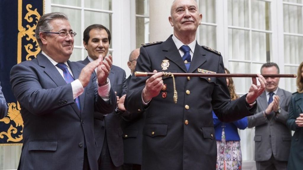 El comisario De la Rosa prestó declaración como investigado este martes.