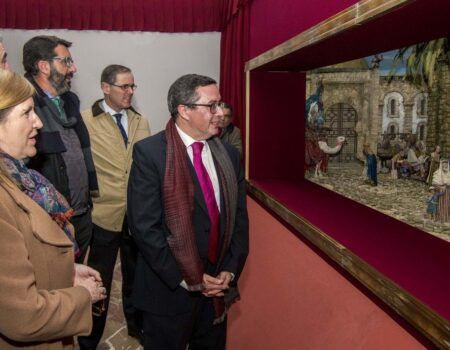 Inaugurado el Belén del 150 aniversario del Mercantil