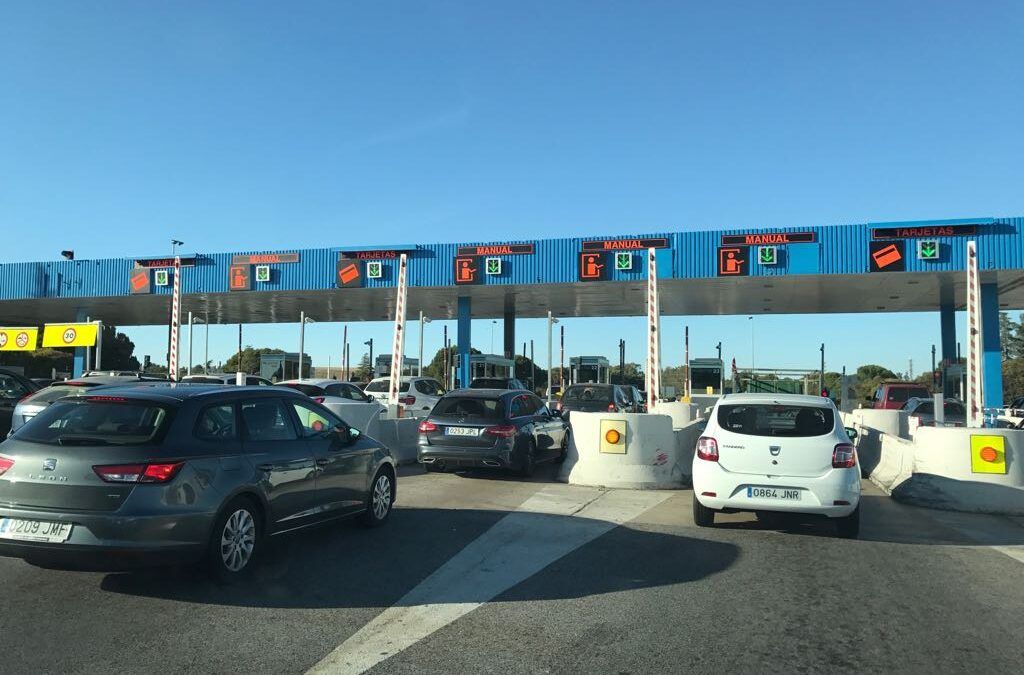 El peaje de la autopista Sevilla-Cádiz subirá un 2% en 2018