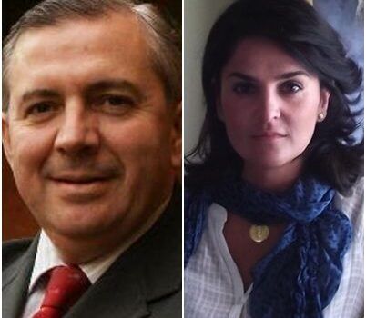 Esteban Romera y Nuria Barrera, pregonero y cartelista de la Semana Santa de Triana