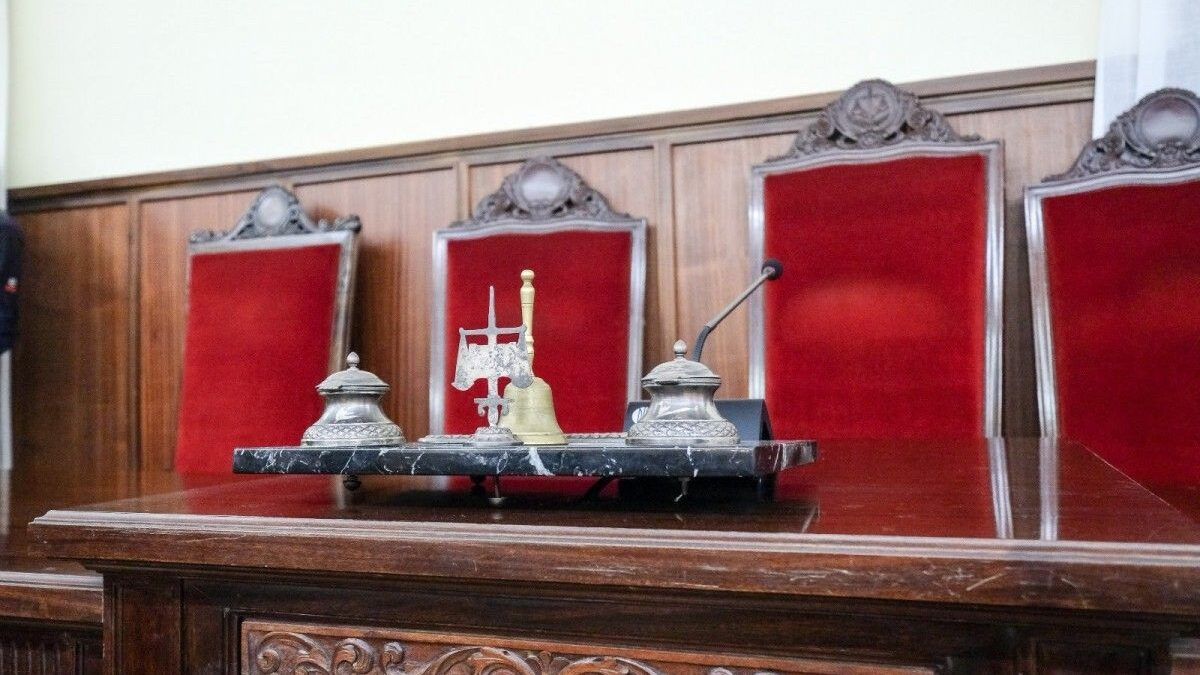 Sala donde se celebrará en Sevilla el juicio de los ERE