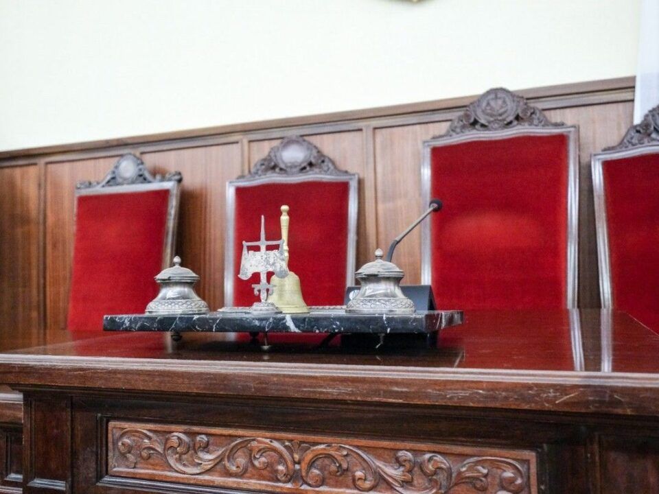 Sala donde se celebrará en Sevilla el juicio de los ERE