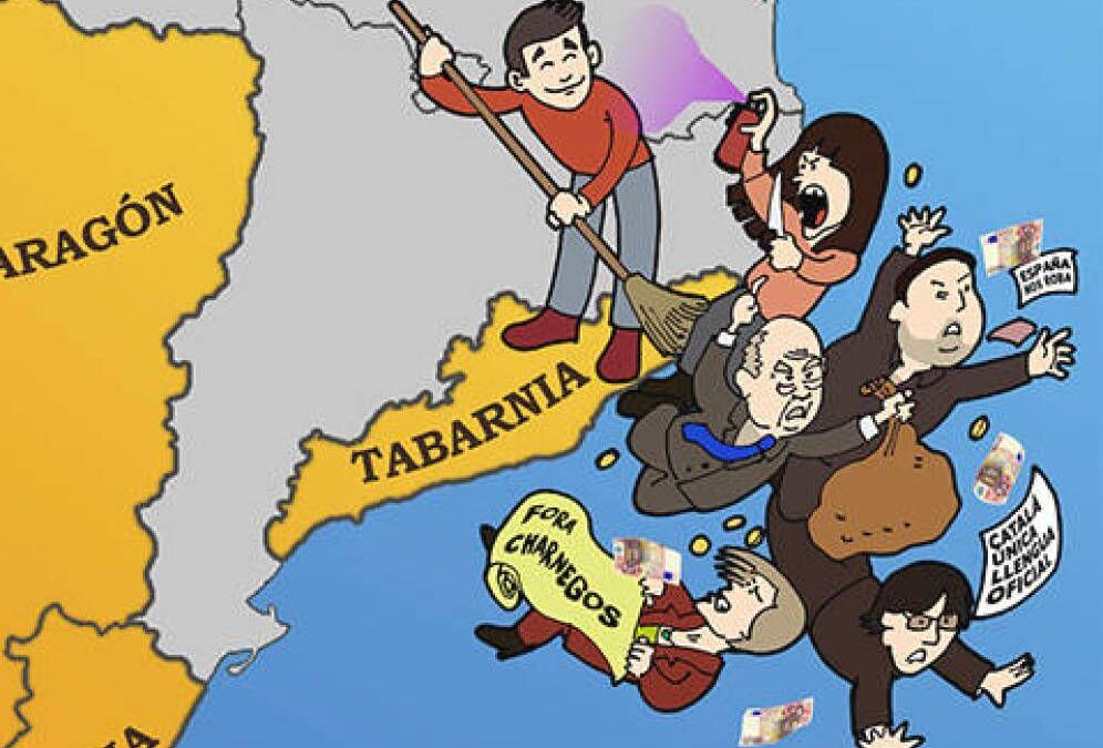 Dibujo de Tabarnia contra los independentistas