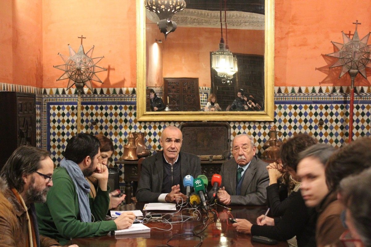Antonio Muñoz y Antonio Zoido han esbozado las líneas maestras de la XX Edición de la Bienal de Flamenco