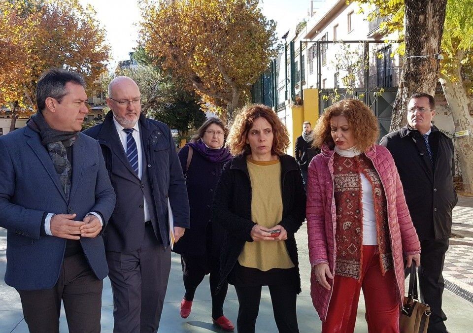Foto alcalde CEIP Huerta de Santa Marina