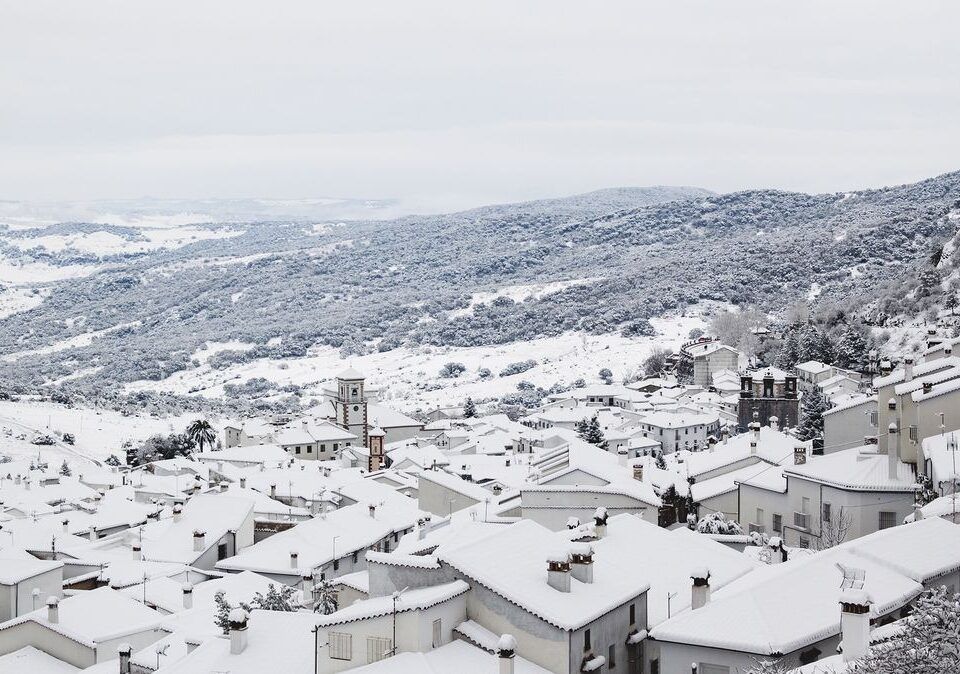 Grazalema, nevado