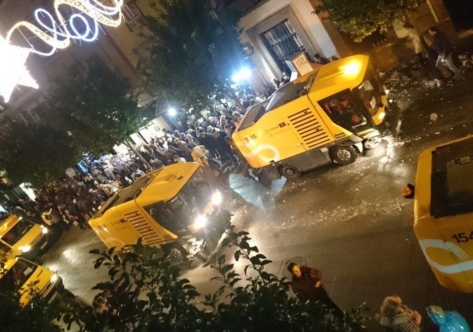 Lipasam recoge menos residuos en la cabalgata de 2018