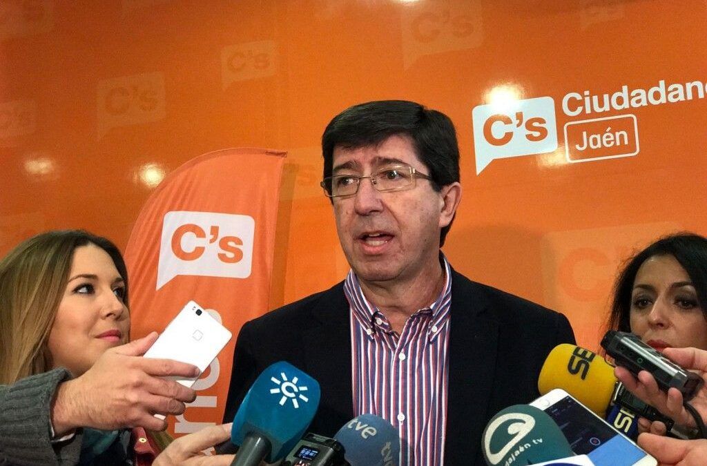 Juan Marín portavoz de Ciudadanos en Andalucía
