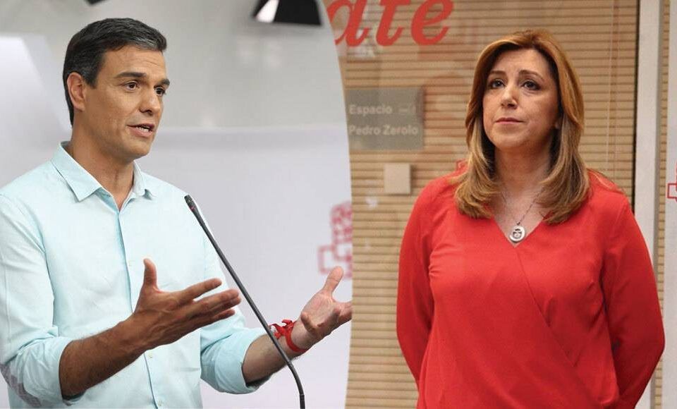Pedro Sánchez y Susana Díaz