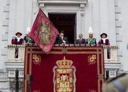 El Día de la Toma de Granada se celebra con un desfile de moros y cristianos