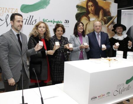 Más de diez mil personas pintarán una gigantesca reproducción de «La Colosal» de Murillo sobre la fachada de El Corte Inglés del Duque