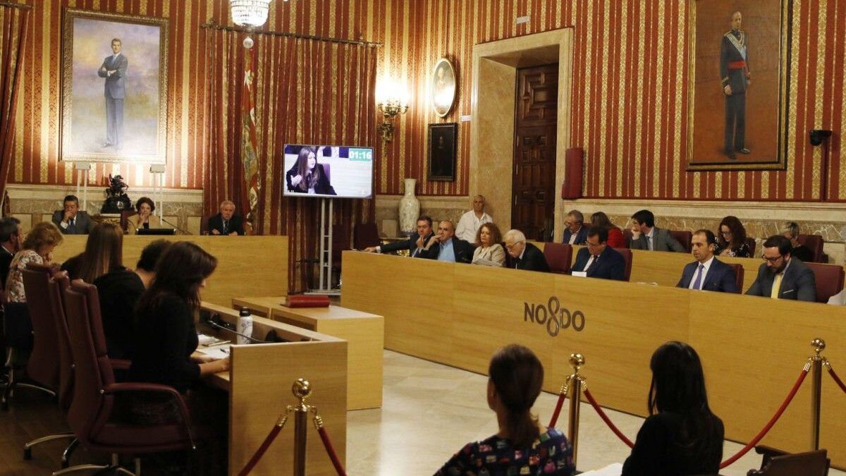 Pleno municipal de Sevilla