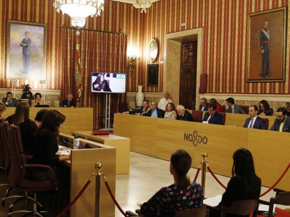 Pleno municipal de Sevilla