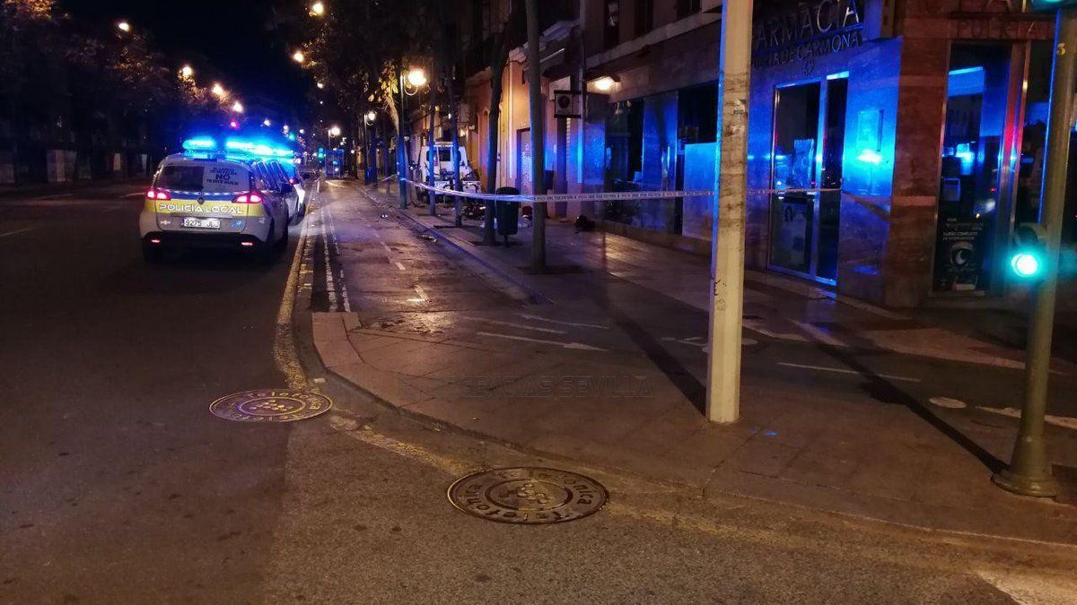 Lugar del accidente.