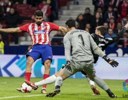 Diego Costa sufre una elongación muscular y será baja para la vuelta copera contra el Sevilla FC