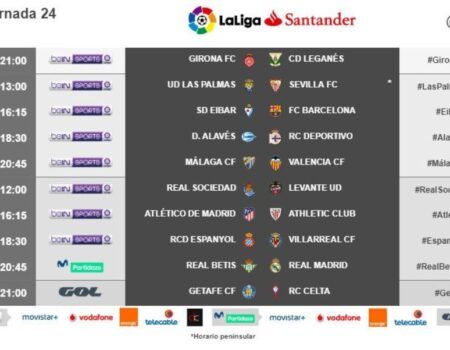 El Real Betis recibirá al Real Madrid el domingo 18 de febrero a las 20.45 horas